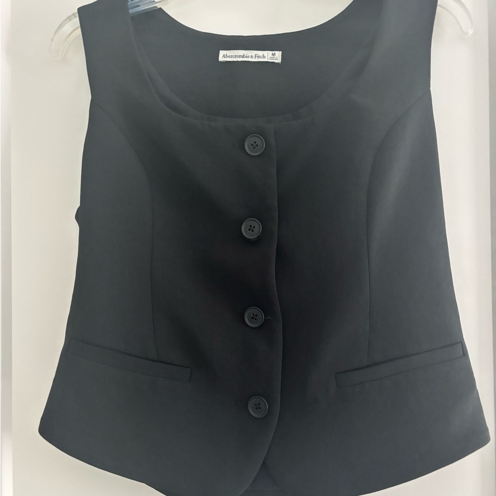 Abercrombie & Fitch Midnight Black Vest